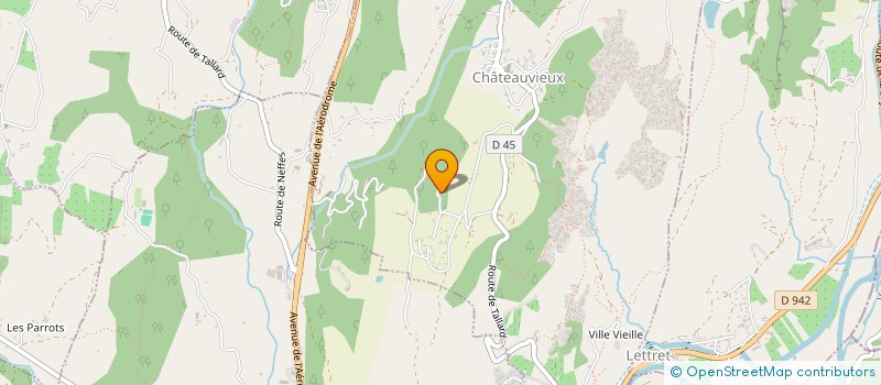 localisation de l'entreprise MONSIEUR MICHEL DE PIETRO  CHATEAUVIEUX