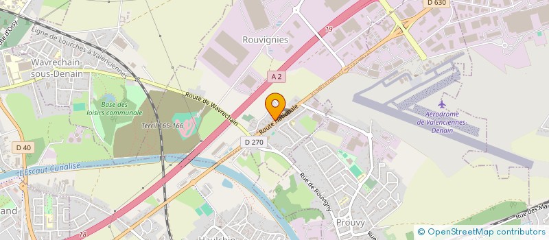 localisation de l'entreprise MONSIEUR MICHEL DE PRAETERE  ROUVIGNIES