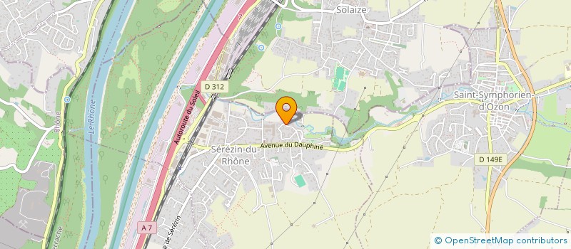 localisation de l'entreprise MONSIEUR MICHEL DE SOUSA à SEREZIN-DU-RHONE