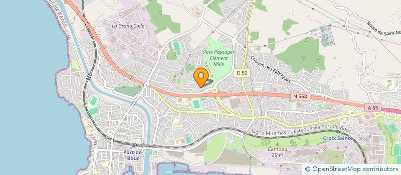 localisation de l'entreprise MONSIEUR MICHEL DE VECCHI  PORT-DE-BOUC