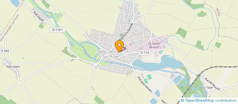 localisation de l'entreprise MONSIEUR MICHEL DE WINNE à SAINT-GEORGES-SUR-EURE
