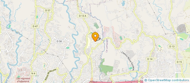 localisation de l'entreprise MONSIEUR MICHEL DEBANDT  PERIGUEUX