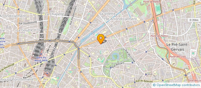 localisation de l'entreprise MONSIEUR MICHEL DEBEROT  PARIS