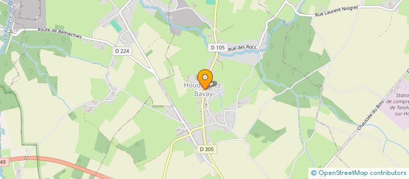 localisation de l'entreprise MONSIEUR MICHEL DEBIEVE à HOUDAIN-LEZ-BAVAY