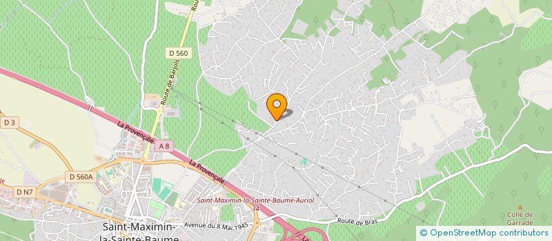 localisation de l'entreprise MONSIEUR MICHEL DEBONO à SAINT-MAXIMIN-LA-SAINTE-BAUME