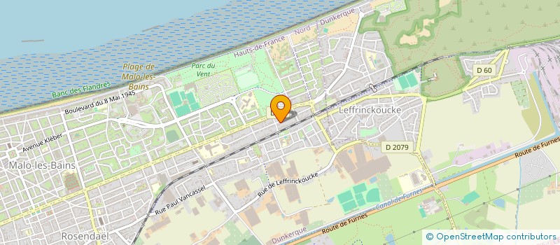 localisation de l'entreprise MONSIEUR MICHEL DECAN à DUNKERQUE