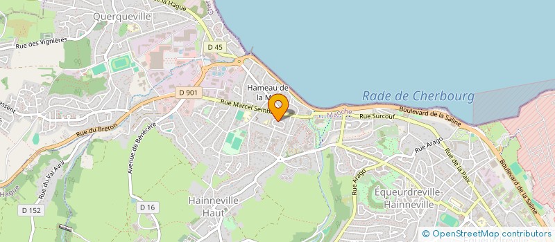 localisation de l'entreprise MONSIEUR MICHEL DECAUMONT à CHERBOURG-EN-COTENTIN