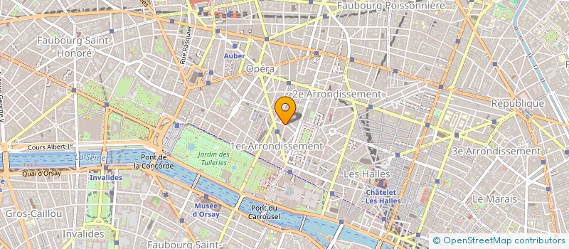 localisation de l'entreprise MONSIEUR MICHEL DECAUX  PARIS