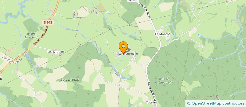 localisation de l'entreprise MONSIEUR MICHEL DECHAMPS  MONT