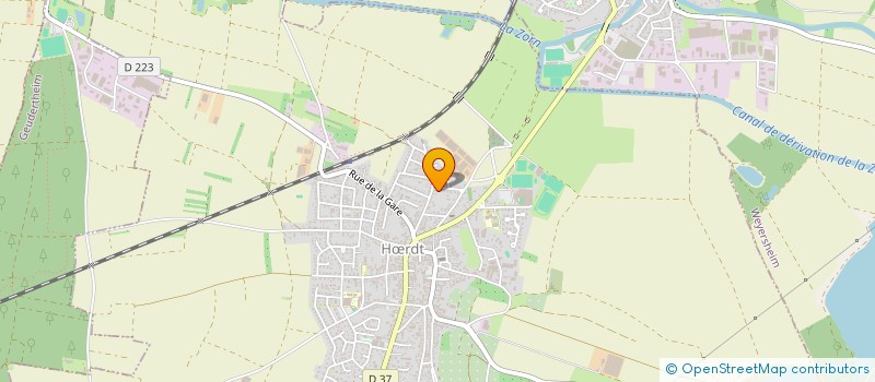 localisation de l'entreprise MONSIEUR MICHEL DECHRISTE  HRDT