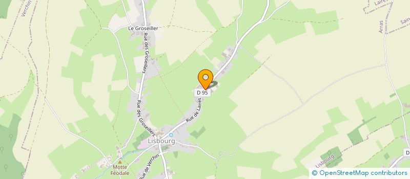 localisation de l'entreprise MONSIEUR MICHEL DECROIX  LISBOURG