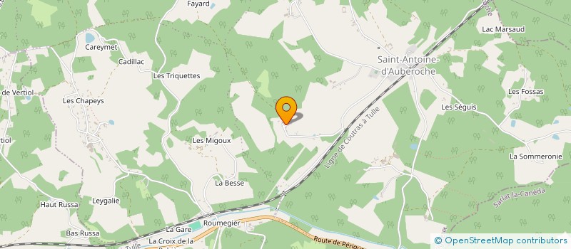localisation de l'entreprise MONSIEUR MICHEL DEFFES à BASSILLAC ET AUBEROCHE