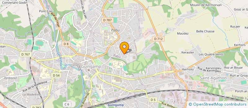 localisation de l'entreprise MONSIEUR MICHEL DEFLASSIEUX  PABU