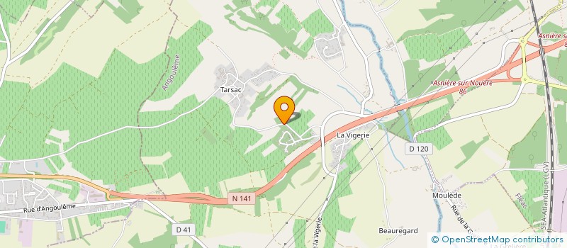 localisation de l'entreprise MONSIEUR MICHEL DEGOUSEE à SAINT-SATURNIN