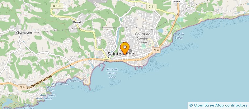 localisation de l'entreprise MONSIEUR MICHEL DEGUIL à SAINTE-ANNE