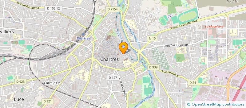 localisation de l'entreprise MONSIEUR MICHEL DEHOOG à CHARTRES