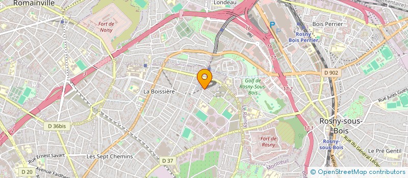localisation de l'entreprise MONSIEUR MICHEL DEJOUX à MONTREUIL