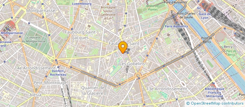 localisation de l'entreprise MONSIEUR MICHEL DELABARRE  PARIS