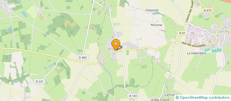 localisation de l'entreprise MONSIEUR MICHEL DELABROUSSE  SARTILLY-BAIE-BOCAGE