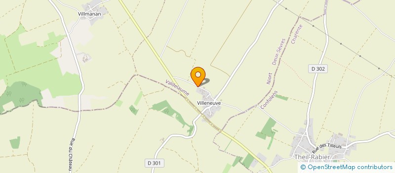 localisation de l'entreprise MONSIEUR MICHEL DELAGREE  VALDELAUME