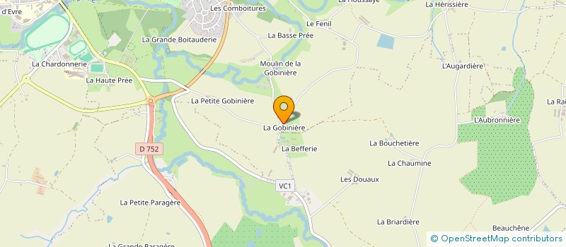 localisation de l'entreprise MONSIEUR MICHEL DELAHAYE à BEAUPREAU-EN-MAUGES