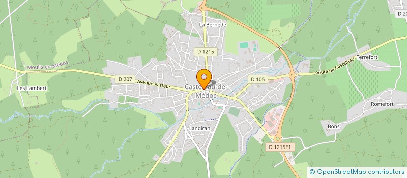 localisation de l'entreprise MONSIEUR MICHEL DELAHAYE  CASTELNAU-DE-MEDOC