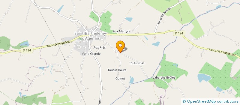 localisation de l'entreprise MONSIEUR MICHEL DELAIRE  SEYCHES