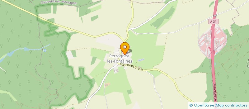 localisation de l'entreprise MONSIEUR MICHEL DELANNE à PERROGNEY-LES-FONTAINES