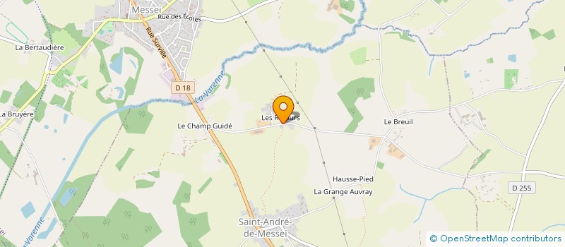 localisation de l'entreprise MONSIEUR MICHEL DELAUNAY à SAINT-ANDRE-DE-MESSEI