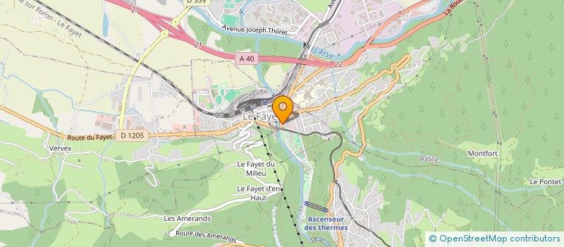 localisation de l'entreprise MONSIEUR MICHEL DELCHER à SAINT-GERVAIS-LES-BAINS
