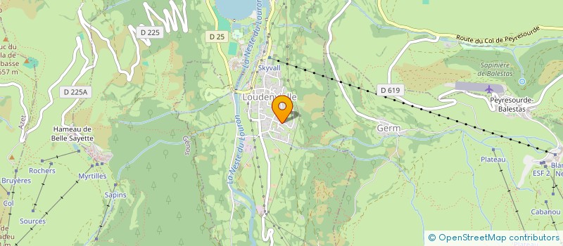 localisation de l'entreprise MONSIEUR MICHEL DELCOR  LOUDENVIELLE