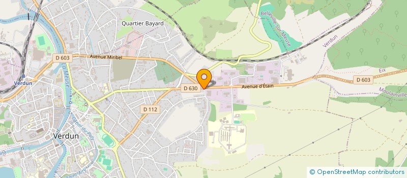 localisation de l'entreprise MONSIEUR MICHEL DELEPINE à VERDUN