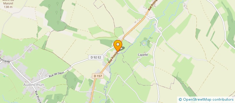 localisation de l'entreprise MONSIEUR MICHEL DELEPOUVE  DENNEBRUCQ