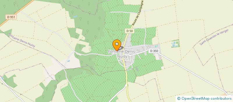 localisation de l'entreprise MONSIEUR MICHEL DELETAIN  FONTAINE-DENIS-NUISY