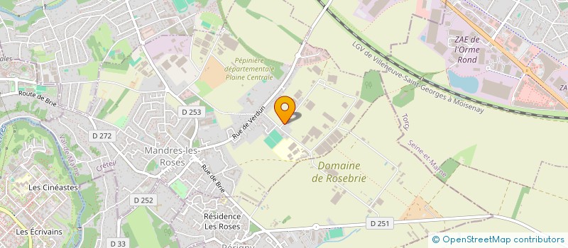 localisation de l'entreprise MONSIEUR MICHEL DELETOILLE à MANDRES-LES-ROSES