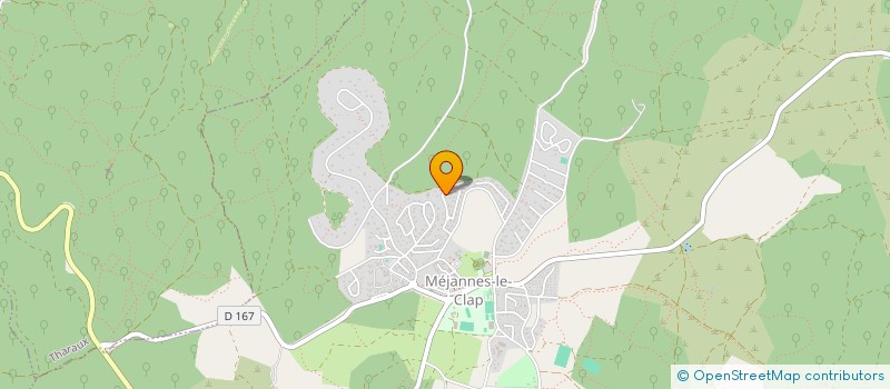 localisation de l'entreprise MONSIEUR MICHEL DELETTRE  MEJANNES-LE-CLAP