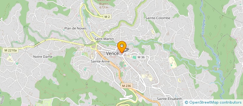 localisation de l'entreprise MONSIEUR MICHEL DELFAUT  VENCE