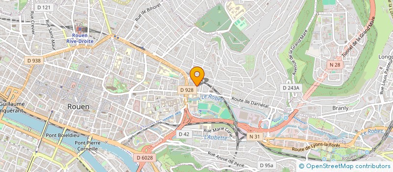 localisation de l'entreprise MONSIEUR MICHEL DELIMBEUF à ROUEN