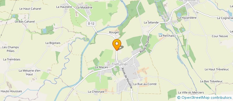 localisation de l'entreprise MONSIEUR MICHEL DELLIERE  SAINT-ANDRE-DES-EAUX