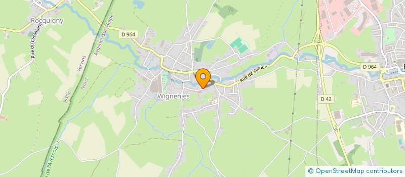 localisation de l'entreprise MONSIEUR MICHEL DELLOUE  WIGNEHIES