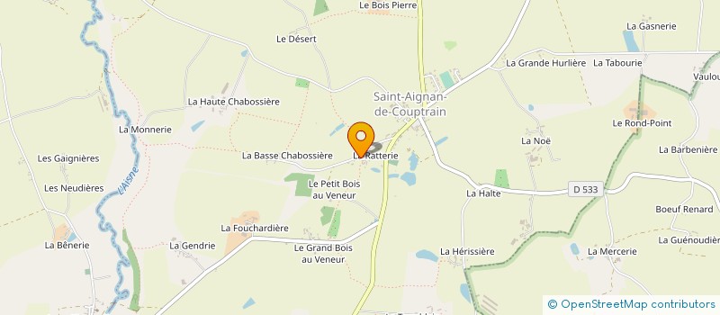 localisation de l'entreprise MONSIEUR MICHEL DELOGE à SAINT-AIGNAN-DE-COUPTRAIN