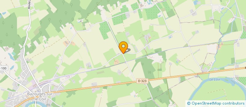 localisation de l'entreprise MONSIEUR MICHEL DELORME  BAZOUGES CRE SUR LOIR