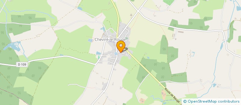 localisation de l'entreprise MONSIEUR MICHEL DELORME  BAUGE-EN-ANJOU