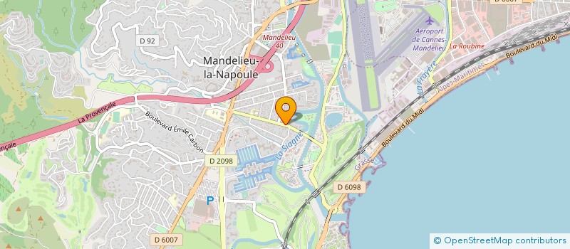 localisation de l'entreprise MONSIEUR MICHEL DELOY à MANDELIEU-LA-NAPOULE