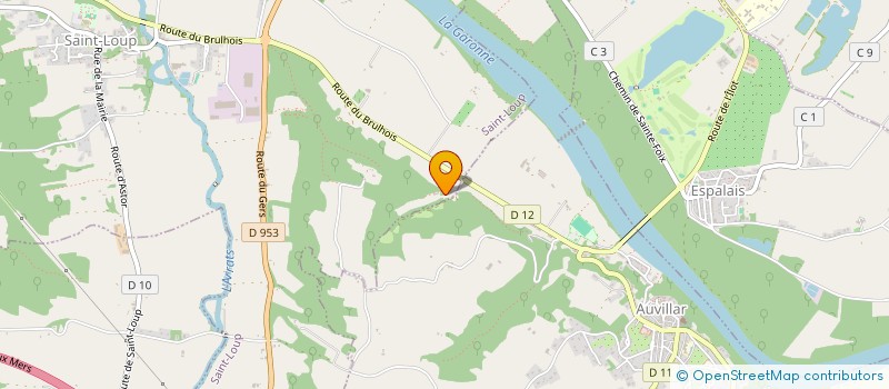 localisation de l'entreprise MONSIEUR MICHEL DELPECH  DUNES