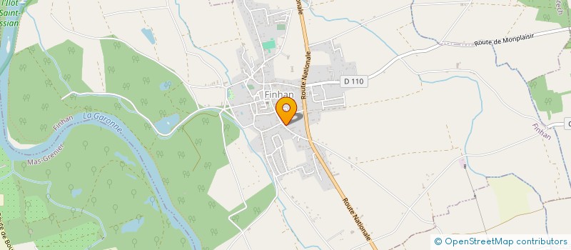 localisation de l'entreprise MONSIEUR MICHEL DELPIT  FINHAN