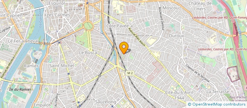 localisation de l'entreprise MONSIEUR MICHEL DELSUPEXHE à TOULOUSE