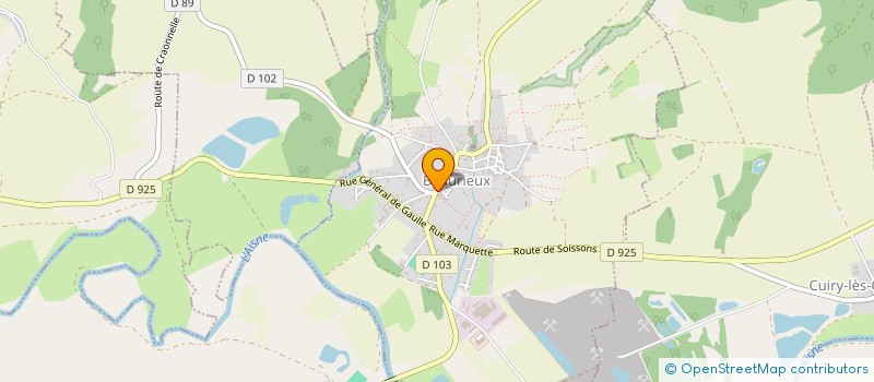 localisation de l'entreprise MONSIEUR MICHEL DELVILLE à BEAURIEUX