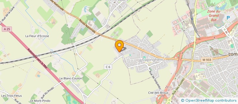 localisation de l'entreprise MONSIEUR MICHEL DELZENNE  ENNETIERES-EN-WEPPES