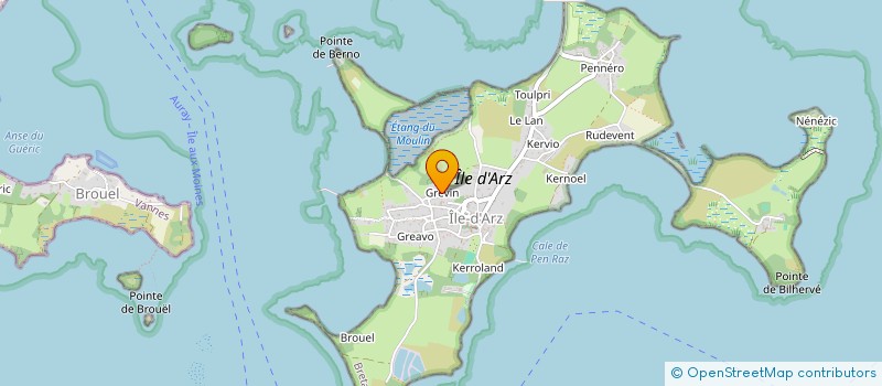 localisation de l'entreprise MONSIEUR MICHEL DEMARS  ILE-D ARZ